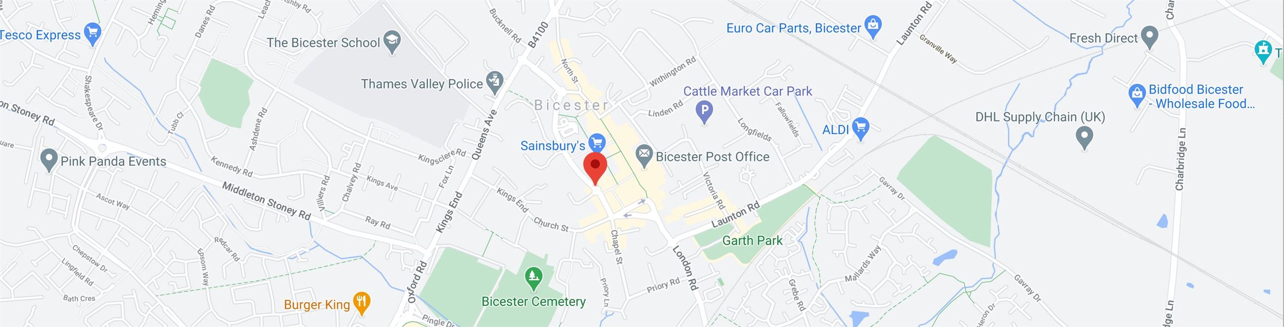Bicester Bridal location