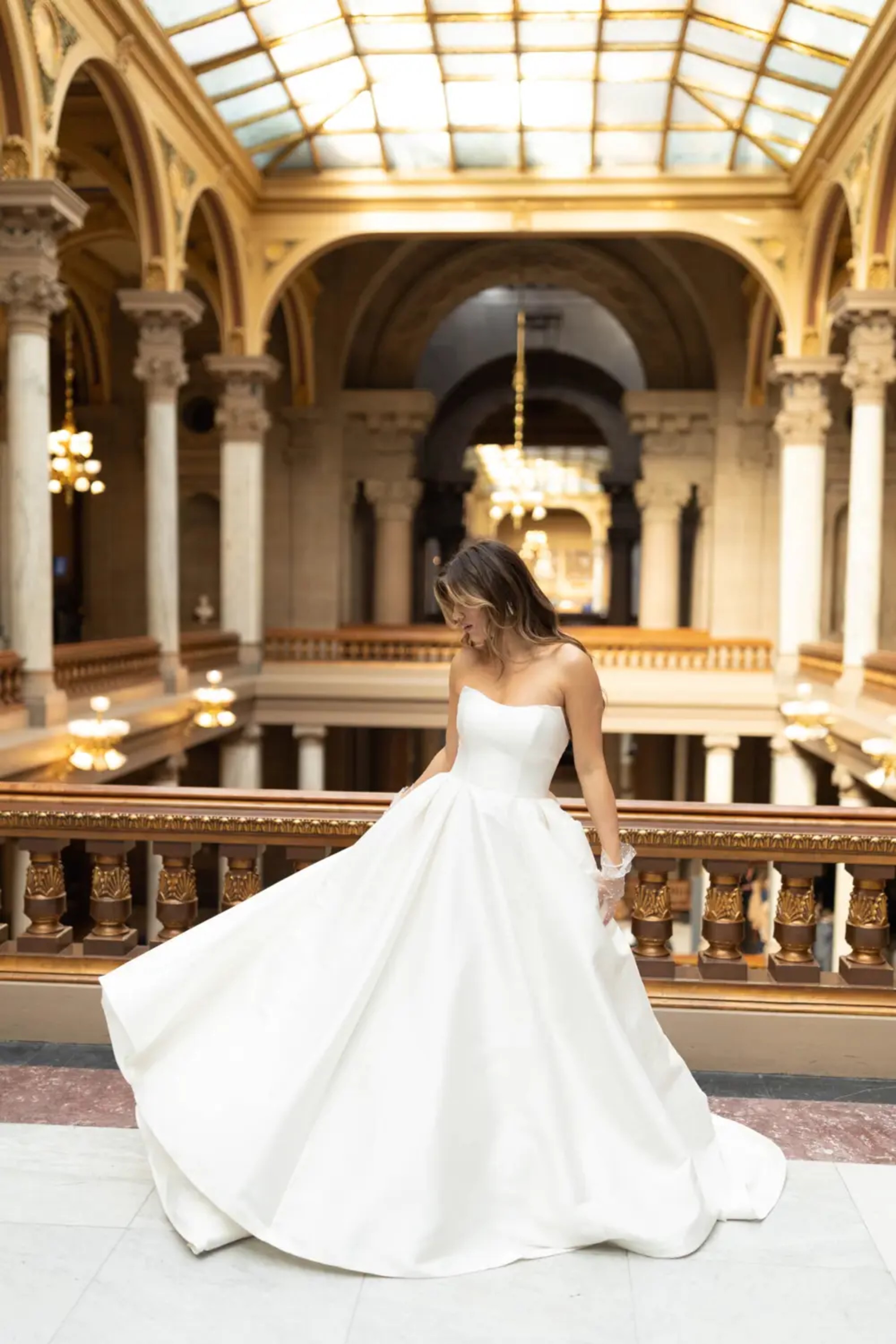 Charlotte york wedding dress top