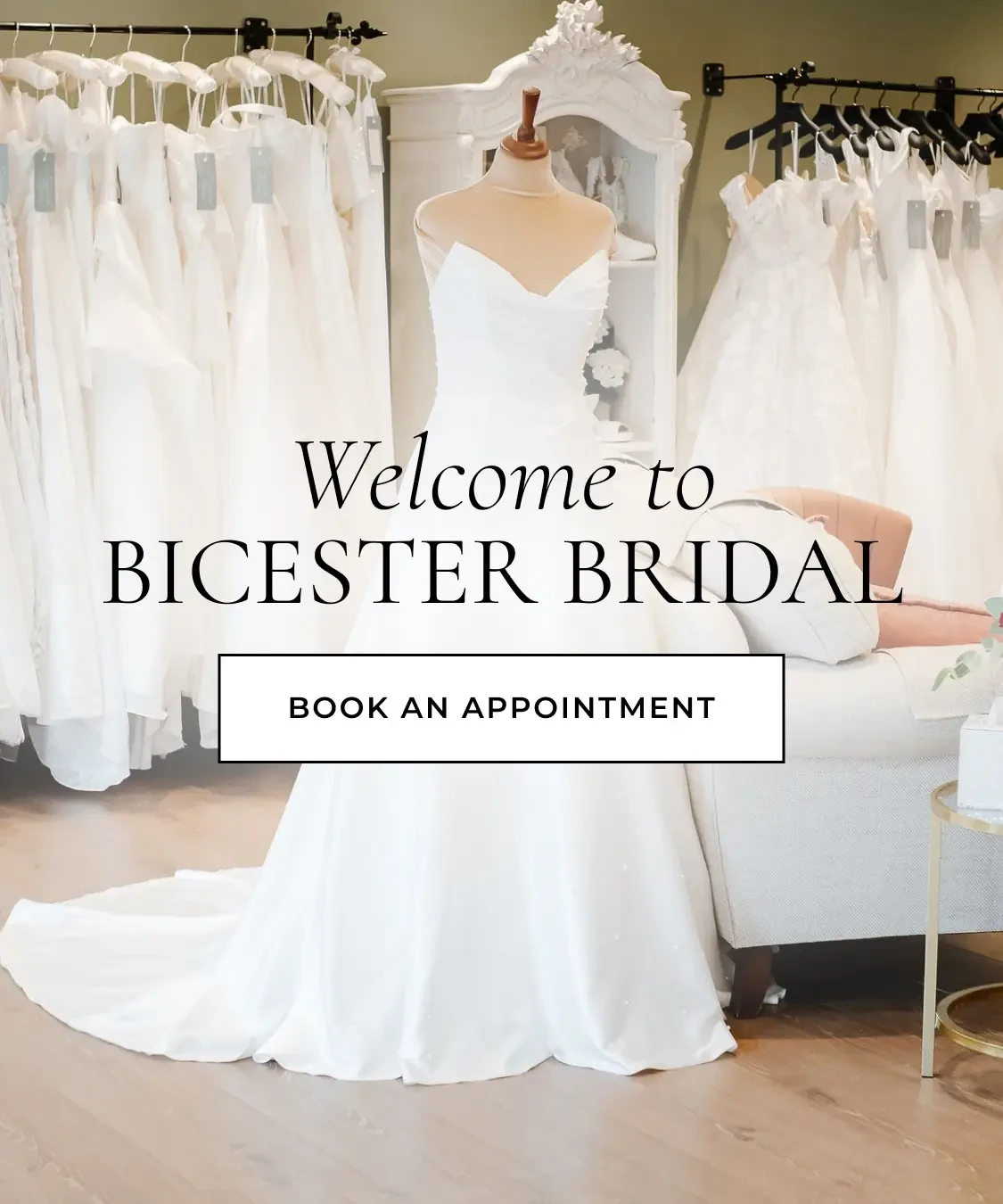 Welcome to Bicester Bridal Mobile Banner